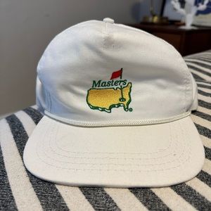 Vintage Masters Golf Snapback Rope Hat